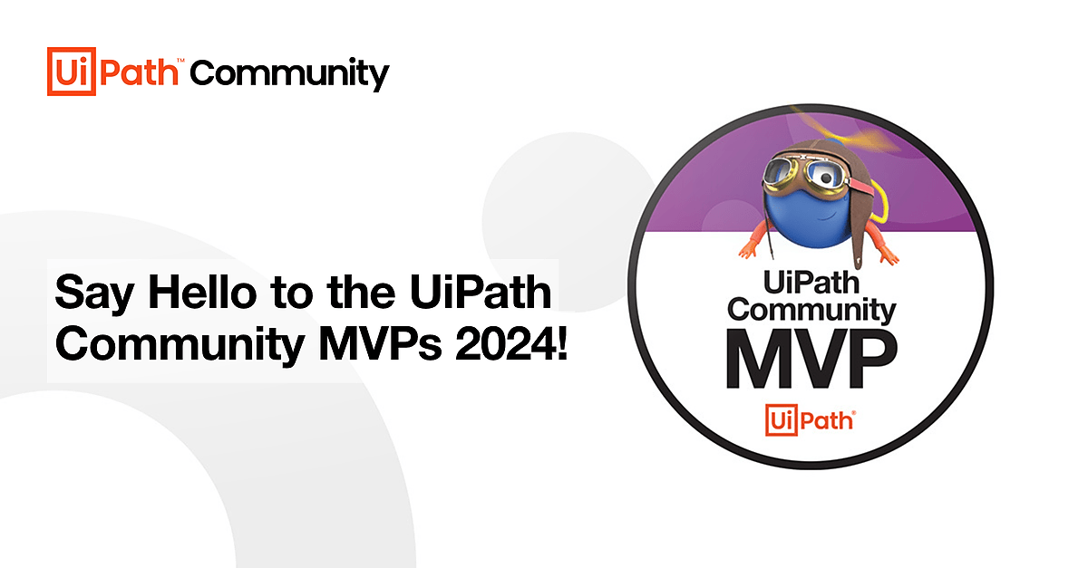 UiPath MVP 2024